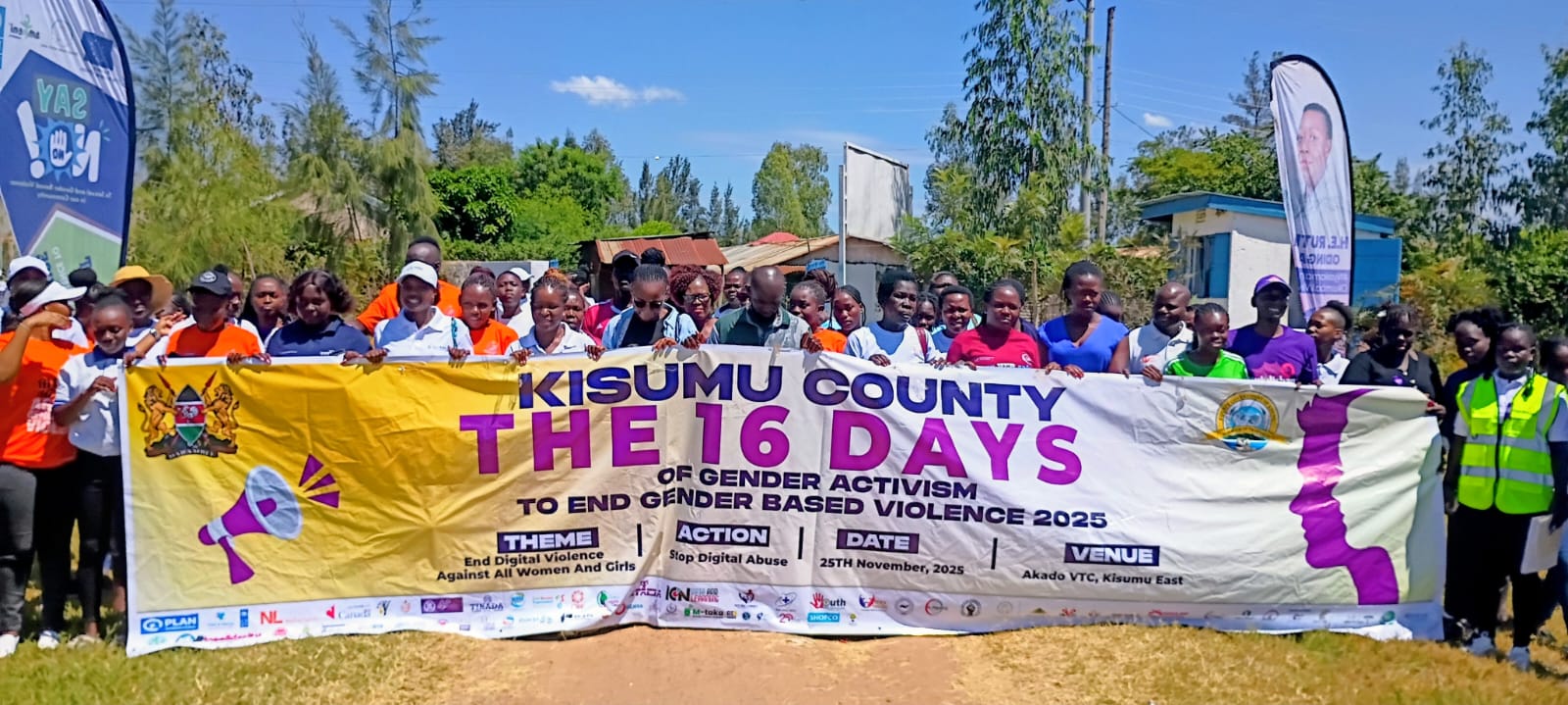 ELGIA and FIDA-Kenya proudly joined the Kisumu County Government in launching this year’s 16 Days of Activism Against Gender-Based Violence (GBV). 