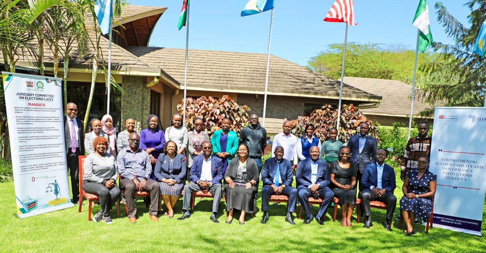  ELGIA facilitates a a three-day retreat for the Judiciary Committee on Elections (JCE) at Enashipai Resort- Naivasha