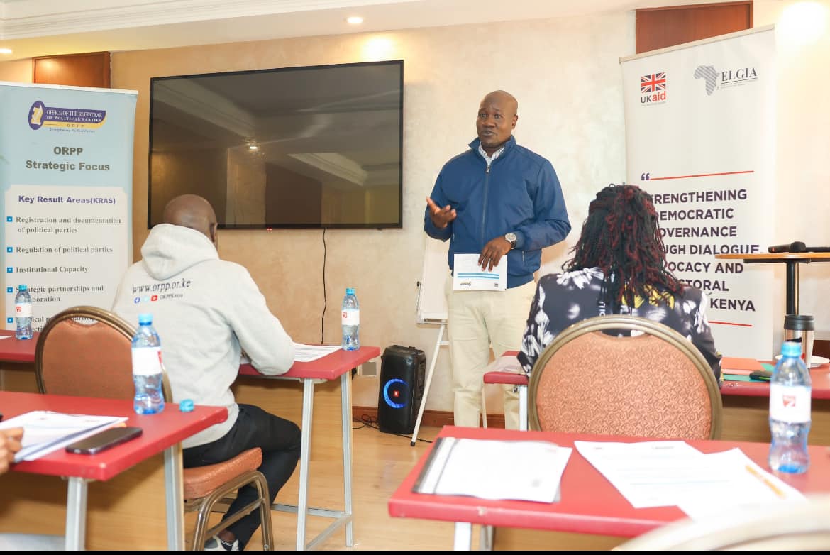 ELGIA in partnership with ORPP convened a workshop on Legal and Electoral Reforms.
