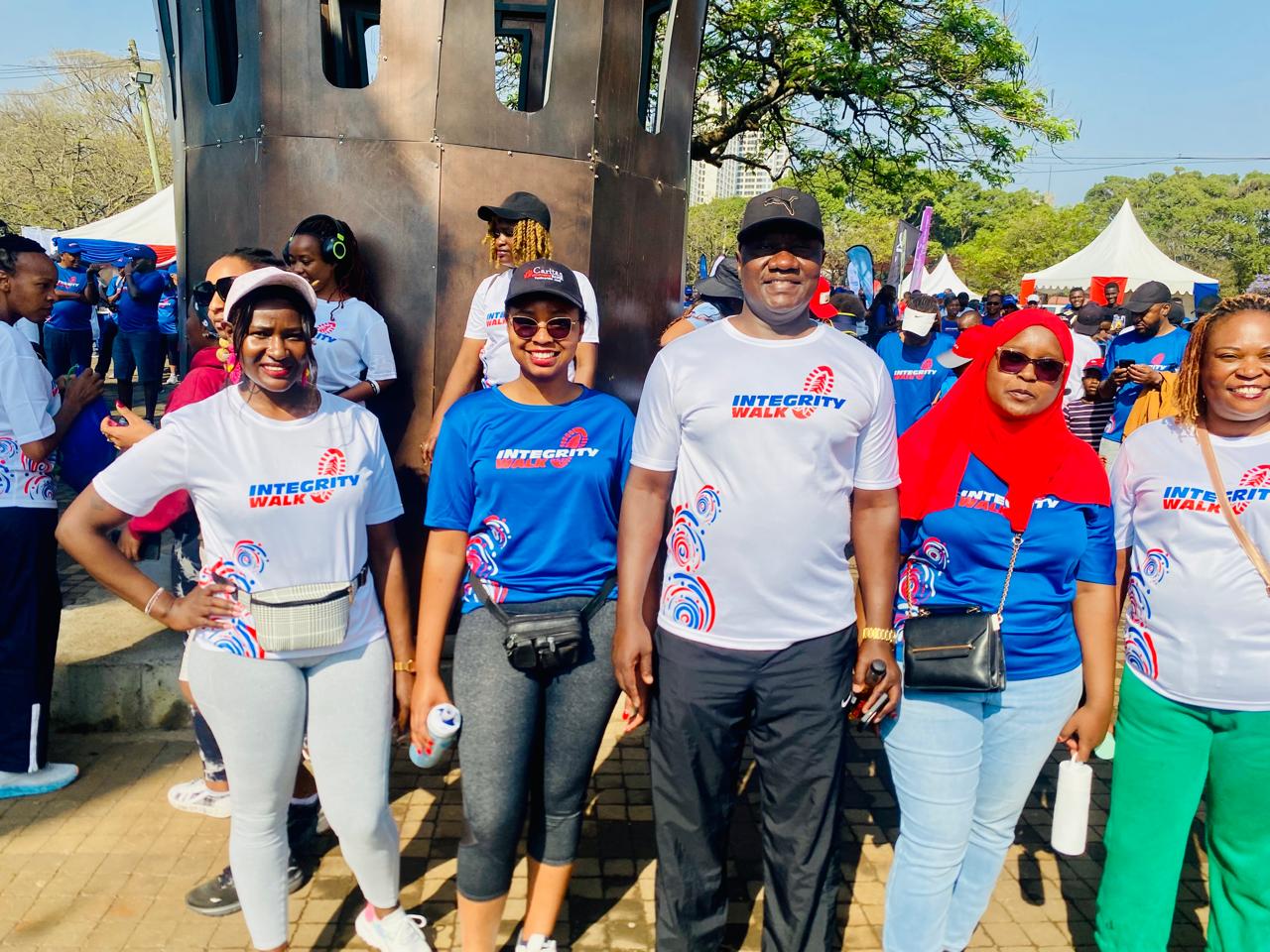 ELGIA proudly participated in the #IntegrityWalk2025, convened by @TIKenya.