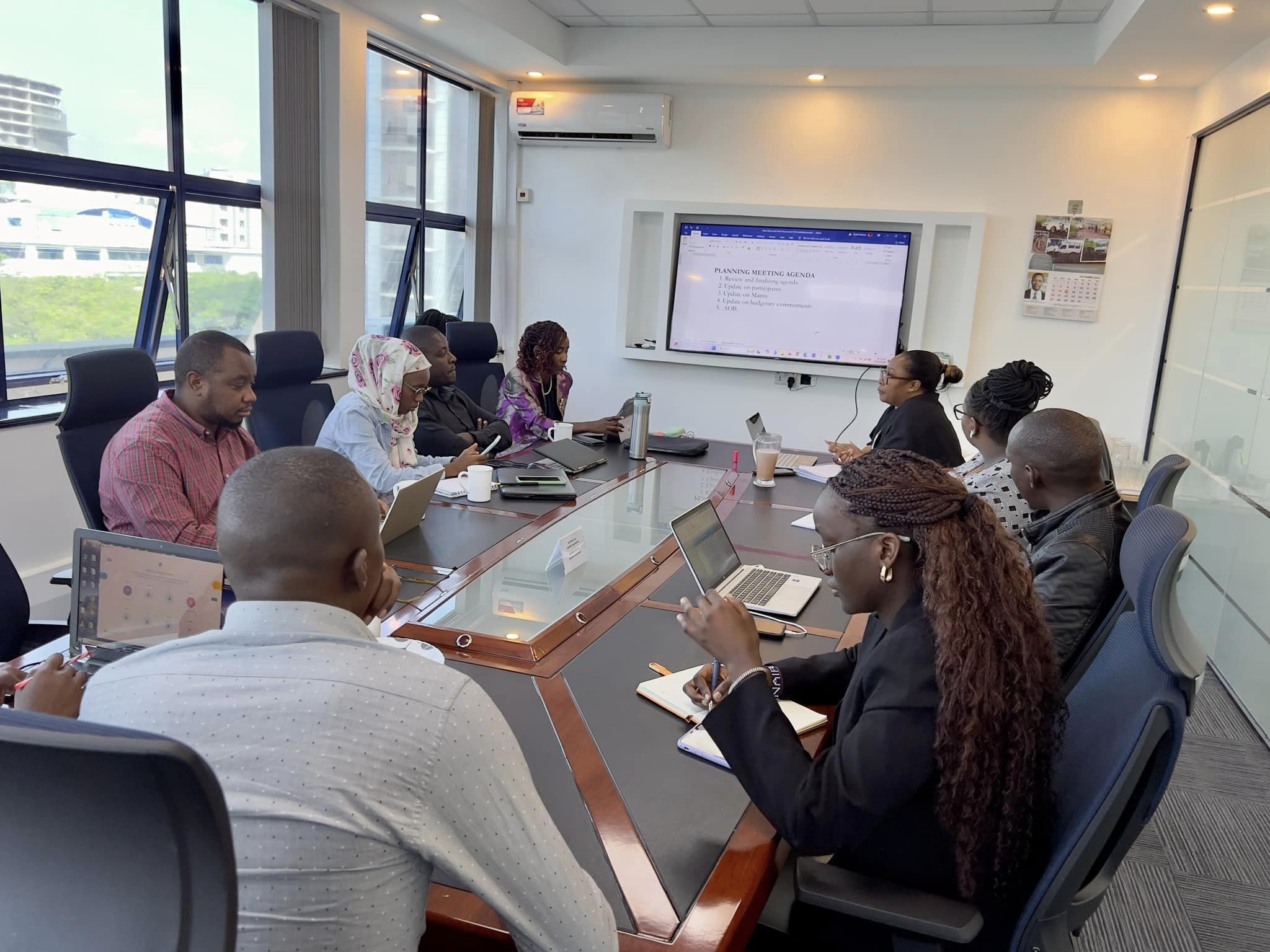 ELGIA hosted a strategic planning meeting with the Uchaguzi platform Technical Working Group (TWG)